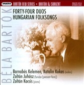 バルトーク: 44の二重奏曲、ハンガリー民謡集
