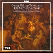 Telemann: Cornett Cantatas / Henning Voss(Bs), Mona Spagele(S), Ludger Remy(cond), Telemann Chamber Orchestra, Michaelstein, etc   