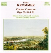 Krommer: Clarinet Concertos / Berkes, Esterhazy Sinfonia