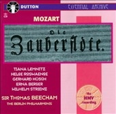 Mozart: Die Zauberflote / Sir Thomas Beecham, Berlin State Opera Orchestra Mozart: Die Zauberflote / Sir Thomas Beecham, Berlin State Opera Orchestra