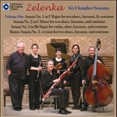 J.D.Zelenka: Six Chamber Sonatas Vol.1