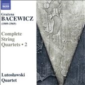 륷ȥեͽ/Grazyna Bacewicz Complete String Quartets Vol.2[8572807]
