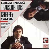 Great Piano Transcriptions / Geoffrey Saba
