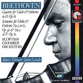 Beethoven: Violin Concerto, Romances / Laredo, Scottish CO