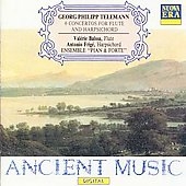 Telemann: Six Concertos for Flute and Harpsichord / Balssa Telemann: Six Concertos for Flute and Harpsichord / Balssa