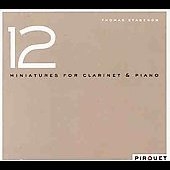 12 Miniatures For Clarinet And Piano