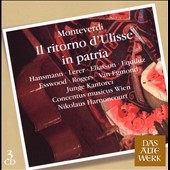 Monteverdi : Il Ritorno d'Ulisse in Patria / Nikolaus Harnoncourt(cond), Concentus Musicus Wien, Rotraud Hansmann(S), Norma Lerer(Ms), etc