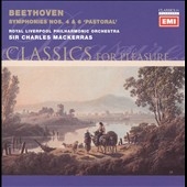 Beethoven: Symphonies no 4 & 6 / Mackerras, Liverpool PO