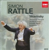 Stravinsky: The Firebird, Petrushka, The Rite of Spring, etc  / Simon Rattle(cond), City of Birmingham SO, BPO, etc＜限定盤＞