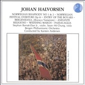 Halvorsen: Norwegian Rhapsodies, etc / Andersen, Bergen PO