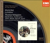 Puccini :La Boheme (1963) :Thomas Schippers(cond)/Rome Opera House Orchestra & Chorus/Nicolai Gedda(T)/etc