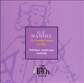 Bach Guild - Handel: Complete Flute Sonatas / Robison, et al