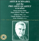 Schubert: String Quintet, Piano Quintet / Schnabel, Pro Arte