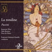 PUCCINI:LA RONDINE (1971):FRANCESCO MOLINARI-PRADELLI(cond)/ORCHESTRA OF TEATRO COMUNALE BOLOGNA/JEANNETTE PILOU(S)/ALDO BOTTION(T)/ETC PUCCINI:LA RONDINE (1971):FRANCESCO MOLINARI-PRADELLI(cond)/ORCHESTRA OF TEATRO COMUNALE BOLOGNA/JEANNETTE PILOU(S)/ALDO BOTTION(T)/ETC