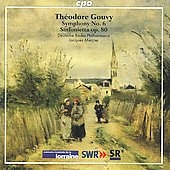 T.Gouvy: Symphony No.6 Op.87, Sinfonietta Op.80 / Jacques Mercier, Deutsches Radio Philharmonie Saarbruecken Kaiserslautern