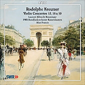 R.Kreutzer: Violin Concertos No.15, No.18, No.19 / Laurent Albrecht Breuninger, Alun Francis, SWR Rundfunkorchester Kaiserslautern R.Kreutzer: Violin Concertos No.15, No.18, No.19 / Laurent Albrecht Breuninger, Alun Francis, SWR Rundfunkorchester Kaiserslautern