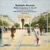 R.Kreutzer: Violin Concertos No.15, No.18, No.19 / Laurent Albrecht Breuninger, Alun Francis, SWR Rundfunkorchester Kaiserslautern