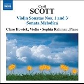 쥢ۥå/Cyril Scott Violin Sonatas No.1, No.3, Sonata Melodica[8572290]