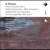 R.Strauss: Horn Concerto No.1, Duett Concertino, Oboe Concerto, etc