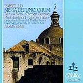 Paisiello: Missa Defunctorum / Zedda, Dessi, Gonzales, et al