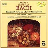 Bach: Sonatas for Oboe & Harpsichord / Meier, Sonnleitner Bach: Sonatas for Oboe & Harpsichord / Meier, Sonnleitner