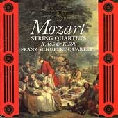 Mozart: String Quartets K 465 & 590 / Franz Schubert Quartet