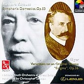 R. Strauss: Symphonia Domestica;  Elgar: Enigma / Seaman