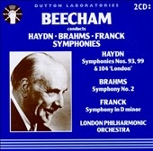 Beecham conducts Haydn/Brahms/Franck