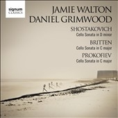 Cello Sonatas - Shostakovich, Britten & Prokofiev Cello Sonatas - Shostakovich, Britten & Prokofiev