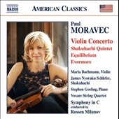 Moravec: Violin Concerto, Shakuhachi Quintet, Equilibrium, Evermore