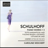 󡦥ҥ/E.Schulhoff Piano Works Vol.3[GP723]