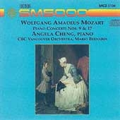 Mozart: Piano Concertos no 9 & 17 / Angela Cheng, Mario Bernardi, CBC Vancouver Orchestra Mozart: Piano Concertos no 9 & 17 / Angela Cheng, Mario Bernardi, CBC Vancouver Orchestra