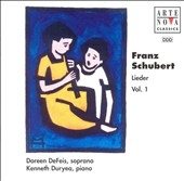 Schubert: Lieder Vol 1 / Doreen DeFeis, Kenneth Duryea Schubert: Lieder Vol 1 / Doreen DeFeis, Kenneth Duryea