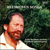 Beethoven: Songs / Louis Berkman, Graham Johnson Beethoven: Songs / Louis Berkman, Graham Johnson