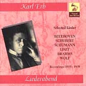 Vocal Archives - Liederabend / Karl Erb