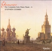Glazunov: Complete Solo Piano Music Vol 4 / Stephen Coombs