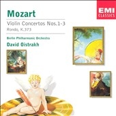 Mozart: Violin Concertos no 1-3, etc / Oistrakh, Berlin PO