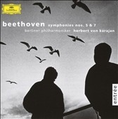 إ٥ȡե󡦥/Beethoven Symphonies No.5 Op.67, No.7 Op.92 / Herbert von Karajan(cond), BPO[4717352]
