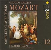 Mozart: Complete Clavier Works Vol.12 Mozart: Complete Clavier Works Vol.12