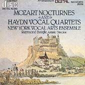 Mozart: Nocturnes;  Haydn: Vocal Quartets / Raymond Beegle