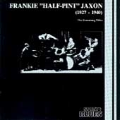 Frankie "Half Pint" Jaxon (1927-1940)