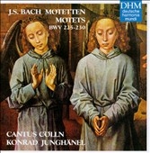 J.S.Bach:Motets BWV.225-230:Konrad Junghanel(cond)/Cantus Koln