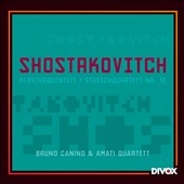 ޥƥڻͽ/ShostakovitchPiano Quintet Op.57/String Quartet No.12 Op.133 (1999-2000)Amati Quartet/Bruno Canino(p)[CDX20504]