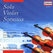 륿󡦥/Solo Violin Sonatas/Zoltan Szekely, Sandor Veress, Bela Bartok[10847]