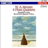 Mozart: Four Flute Quartets / Arita, Boccherini Quartet