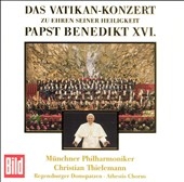 VATICAN-CONCERT:PALESTRINA:MISSA PAPAE MARCELLI -KYRIE/RATZINGER:MISSA THE HOLY YEAR/ETC:CHRISTIAN THIELEMANN(cond)/MUNICH PHILHARMONIC ORCHESTRA/ETC VATICAN-CONCERT:PALESTRINA:MISSA PAPAE MARCELLI -KYRIE/RATZINGER:MISSA THE HOLY YEAR/ETC:CHRISTIAN THIELEMANN(cond)/MUNICH PHILHARMONIC ORCHESTRA/ETC