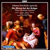 Agricola: Thee Christmas Cantatas Agricola: Thee Christmas Cantatas