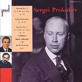 Prokofiev: Violin Sonatas, etc / Mark Lubotsky, Boris Berman