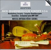 Bach: Brandenburg Concertos Nos. 4-6; Overture No. 4