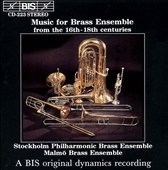 Music for Brass Ensemble from 16th-18th Centuries